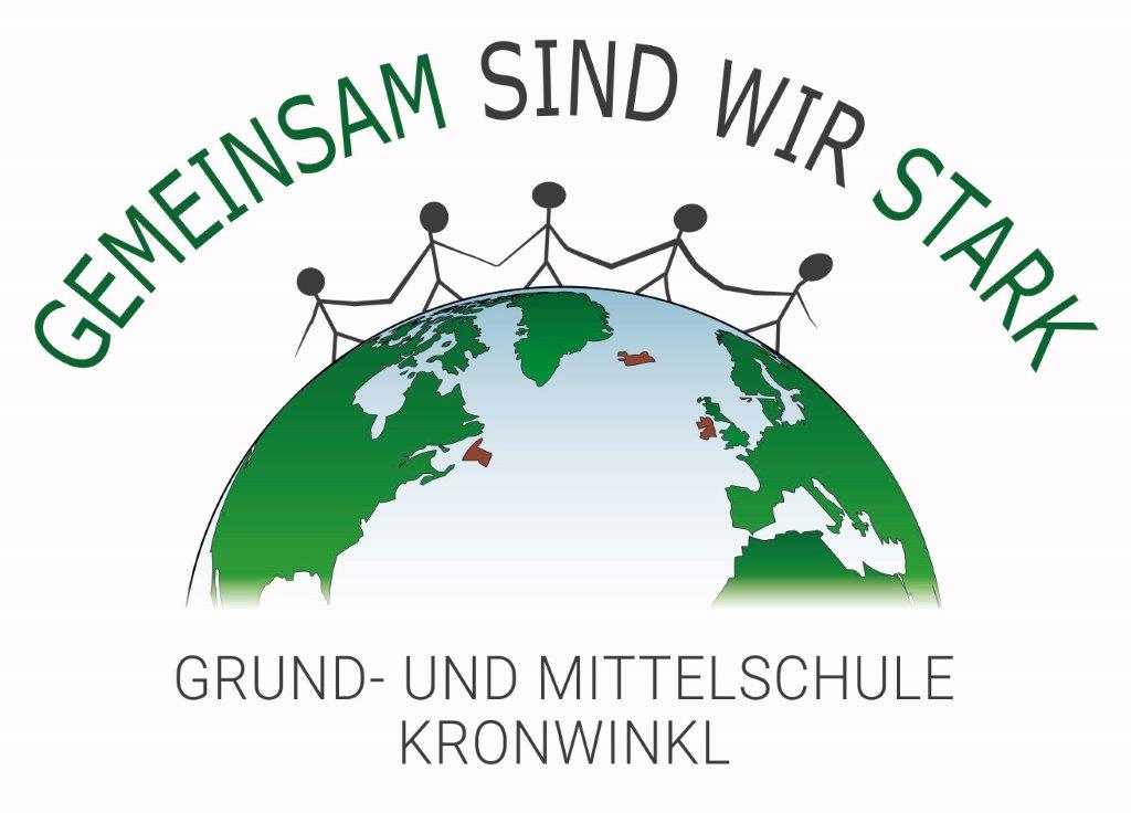 Schullogo der Grund- und Mittelschule Kronwinkl